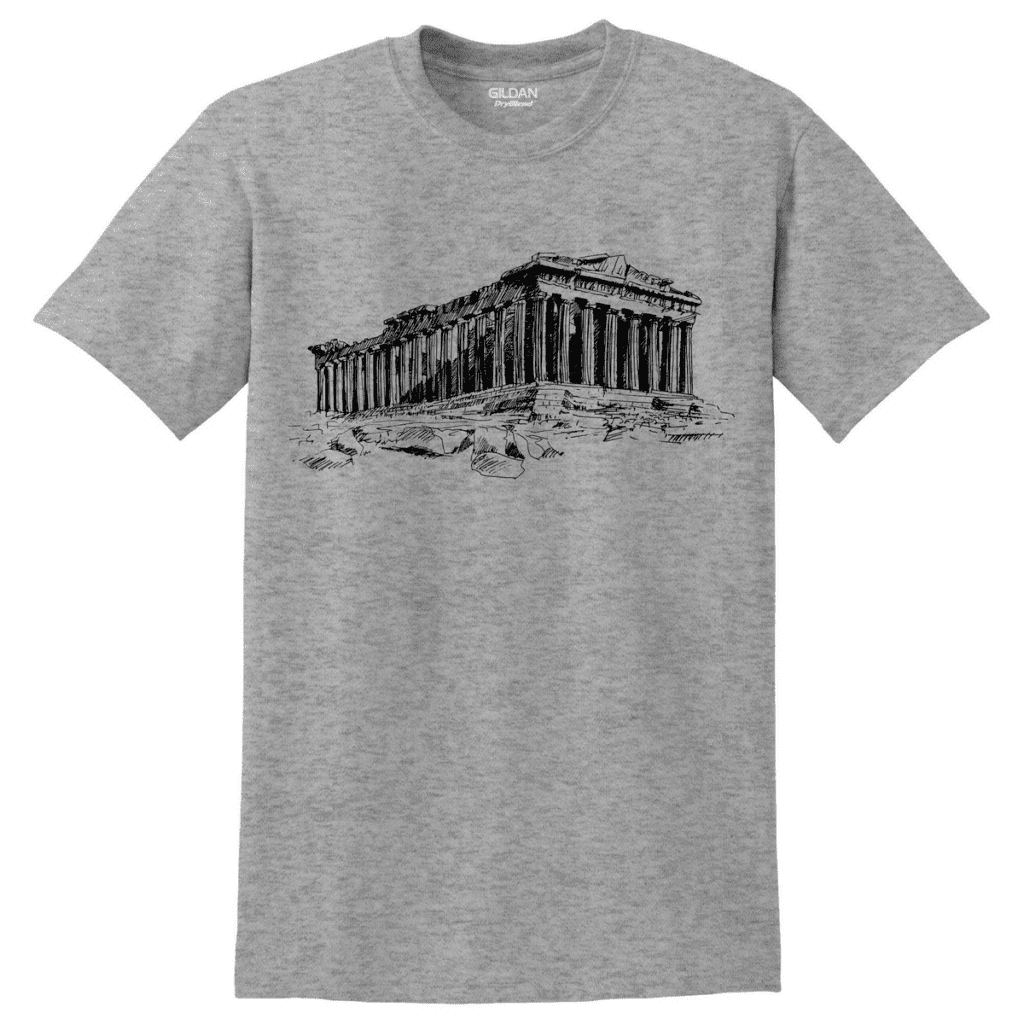 Tshirt Parthenon 12 Tshirt Parthenon