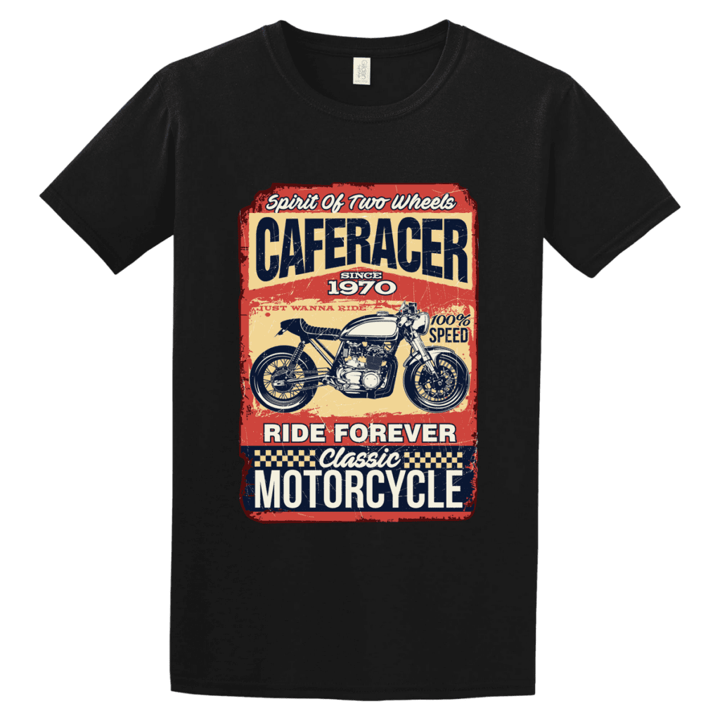 Tshirt Cafe race Motorcycle 11 Tshirt Cafe race Motorcycle