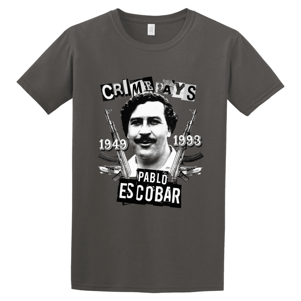 Κοντομάνικο Escobar Crime Pays 12 Κοντομάνικο Escobar Crime Pays