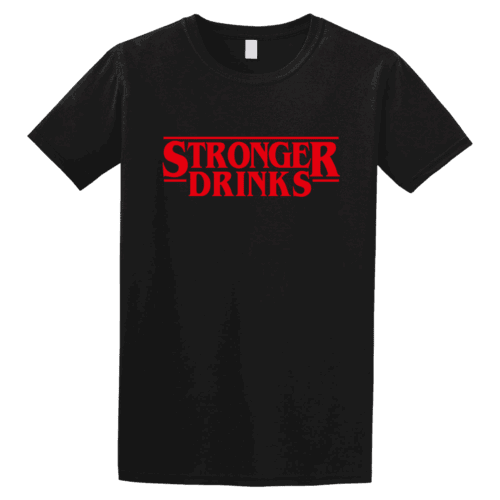 Κοντομάνικη μπλούζα Stronger Drinks