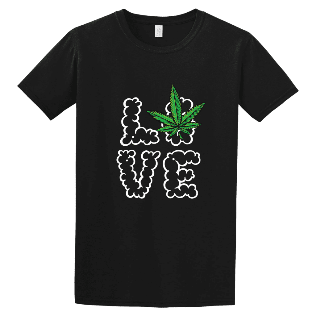 Κοντομάνικο Love Cannabis