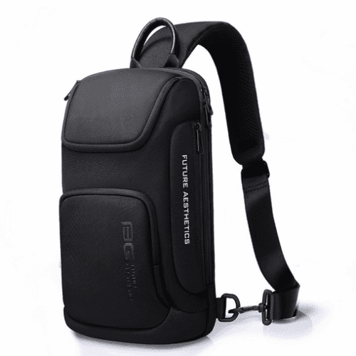 Τσαντάκι ώμου χιαστί crossbody Bange 7565 μαύρο 5 Τσαντάκι ώμου χιαστί crossbody Bange 7565 μαύρο