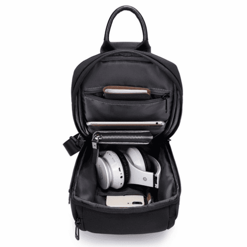 Τσαντάκι ώμου χιαστί crossbody Bange 7565 μαύρο 6 Τσαντάκι ώμου χιαστί crossbody Bange 7565 μαύρο