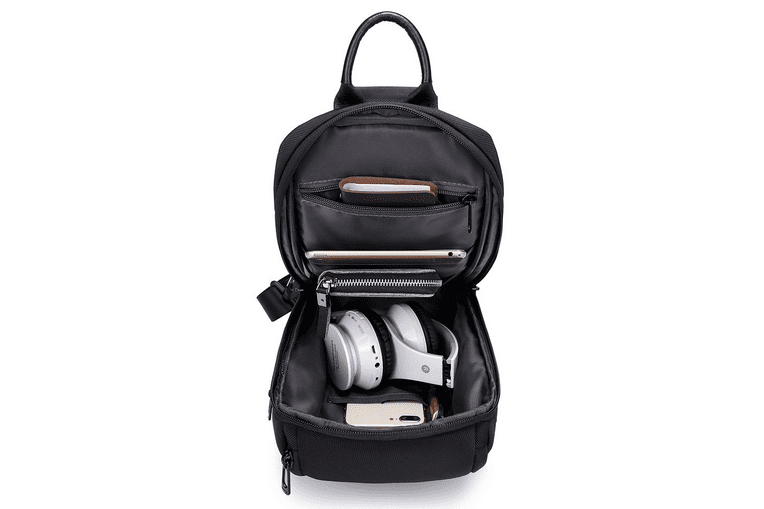 Τσαντάκι ώμου χιαστί crossbody Bange 7565 μαύρο 3 Τσαντάκι ώμου χιαστί crossbody Bange 7565 μαύρο