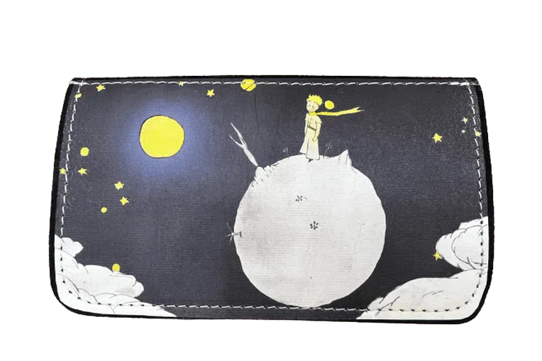 Χειροποίητη δερμάτινη καπνοθήκη Little Prince 1
