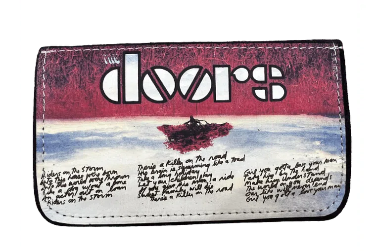 Χειροποίητη δερμάτινη καπνοθήκη The Doors