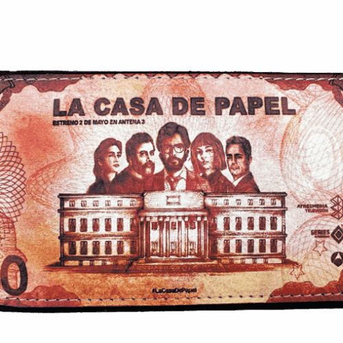 Χειροποίητη δερμάτινη καπνοθήκη La Casa De Papel