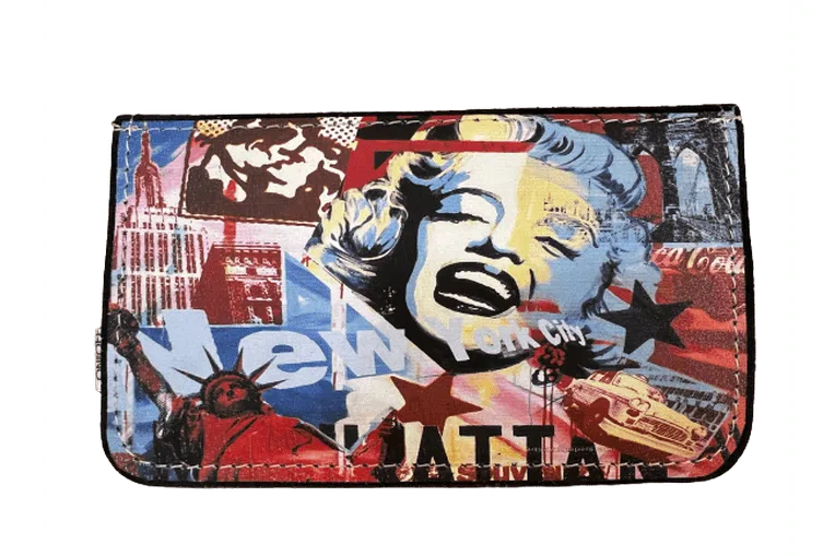 Χειροποίητη δερμάτινη καπνοθήκη New York City
