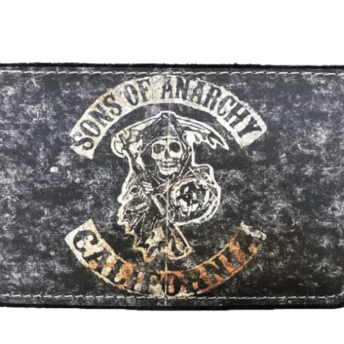 Χειροποίητη δερμάτινη καπνοθήκη Sons Of Anarchy
