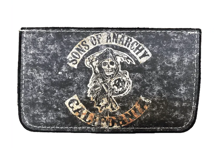 Χειροποίητη δερμάτινη καπνοθήκη Sons Of Anarchy