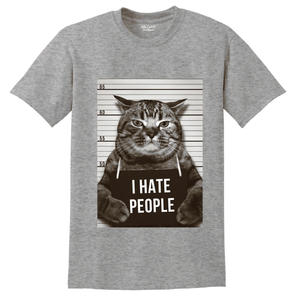 Κοντομάνικο I hate people 7