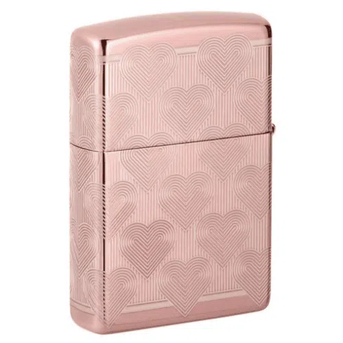 Heart Design Zippo