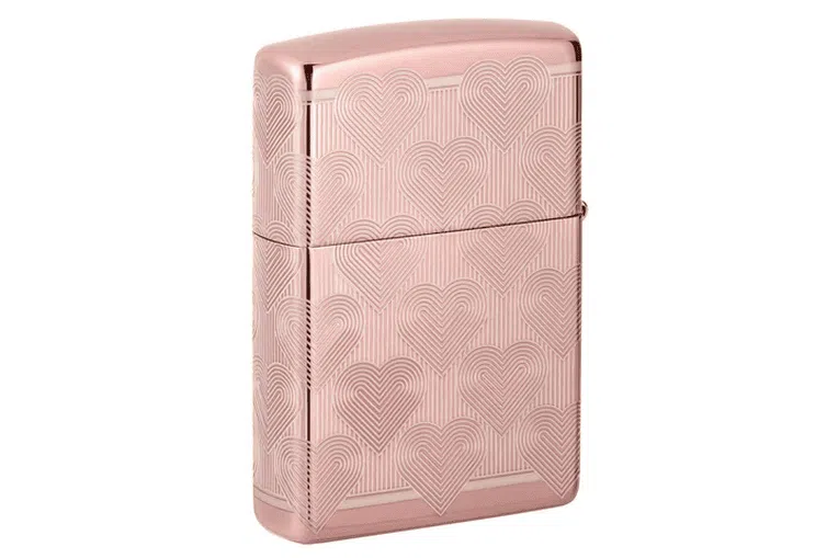 Heart Design Zippo