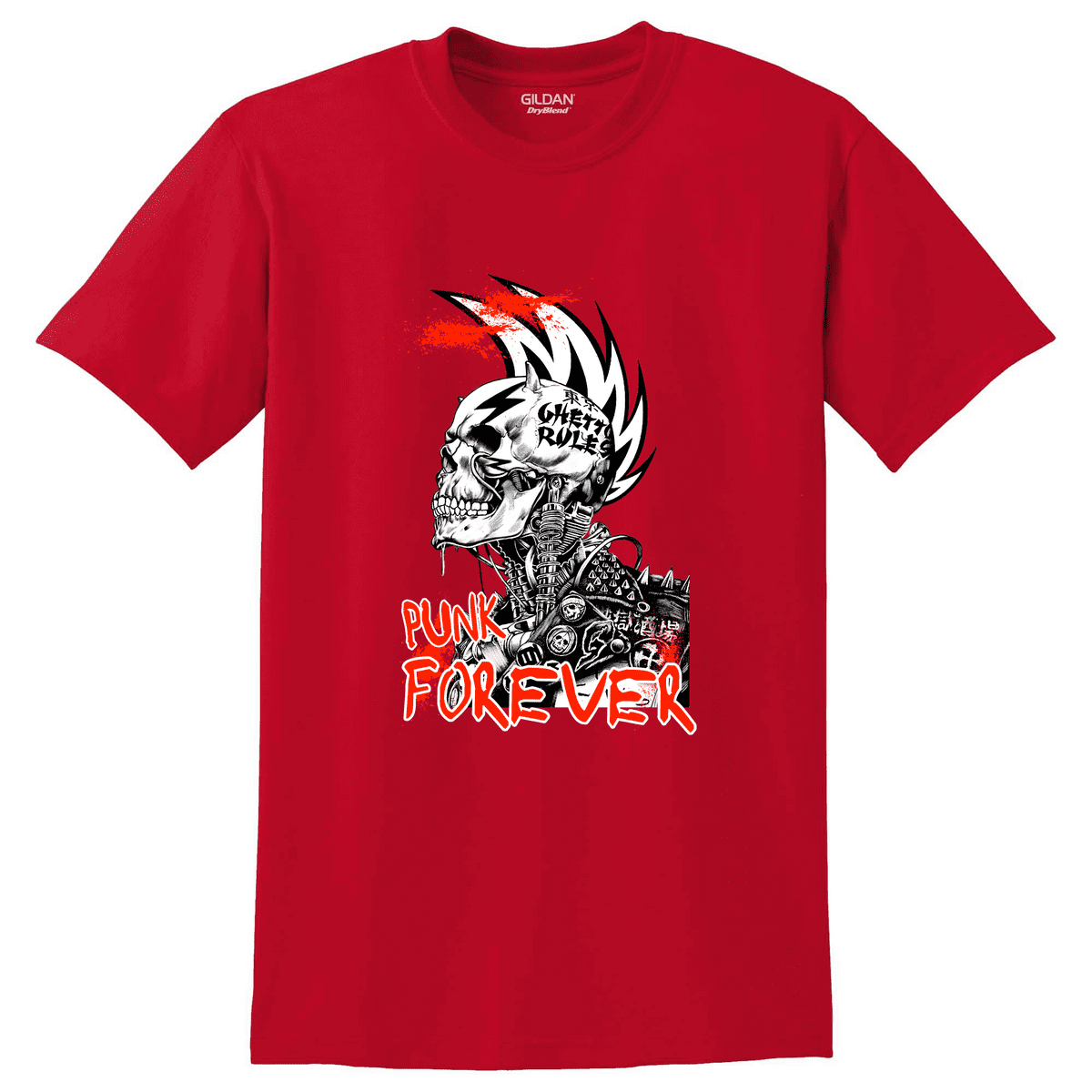 Κοντομάνικη μπλούζα Punk For Ever