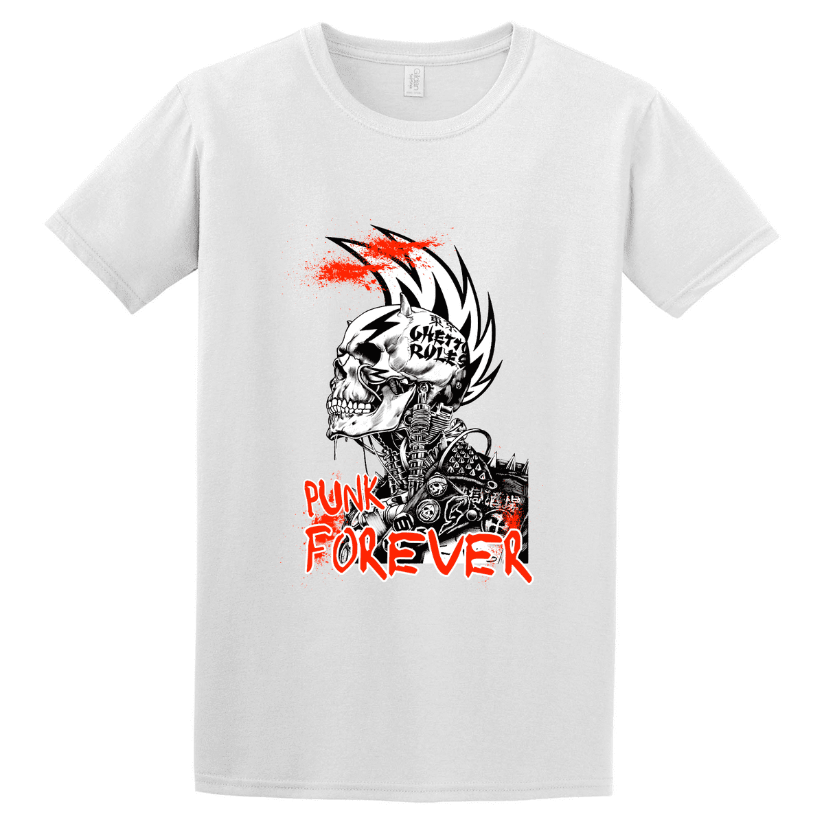 Κοντομάνικη μπλούζα Punk For Ever