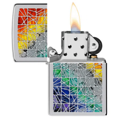 Alternative view of Pattern Design Zippo