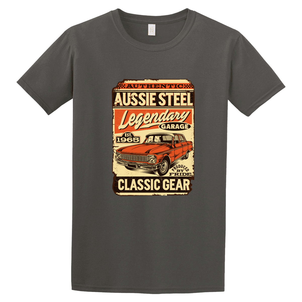 Κοντομάνικη μπλούζα Aussie Steel
