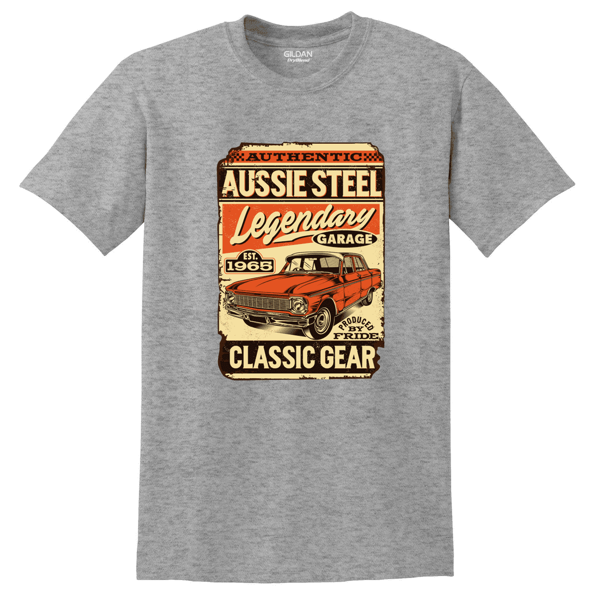 Κοντομάνικη μπλούζα Aussie Steel