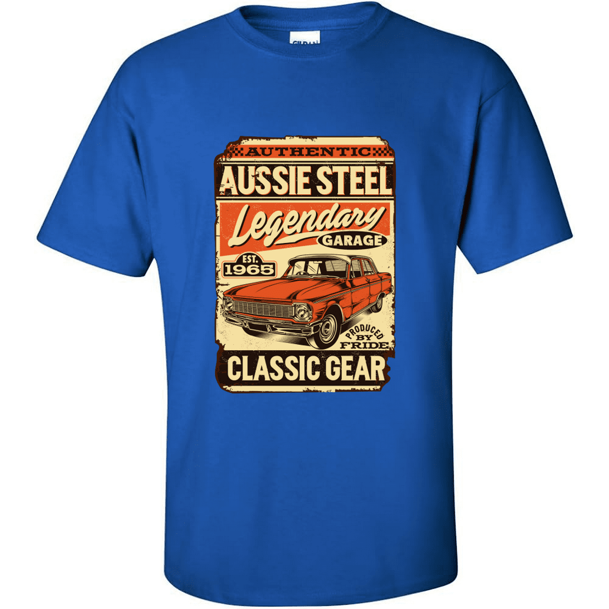 Κοντομάνικη μπλούζα Aussie Steel