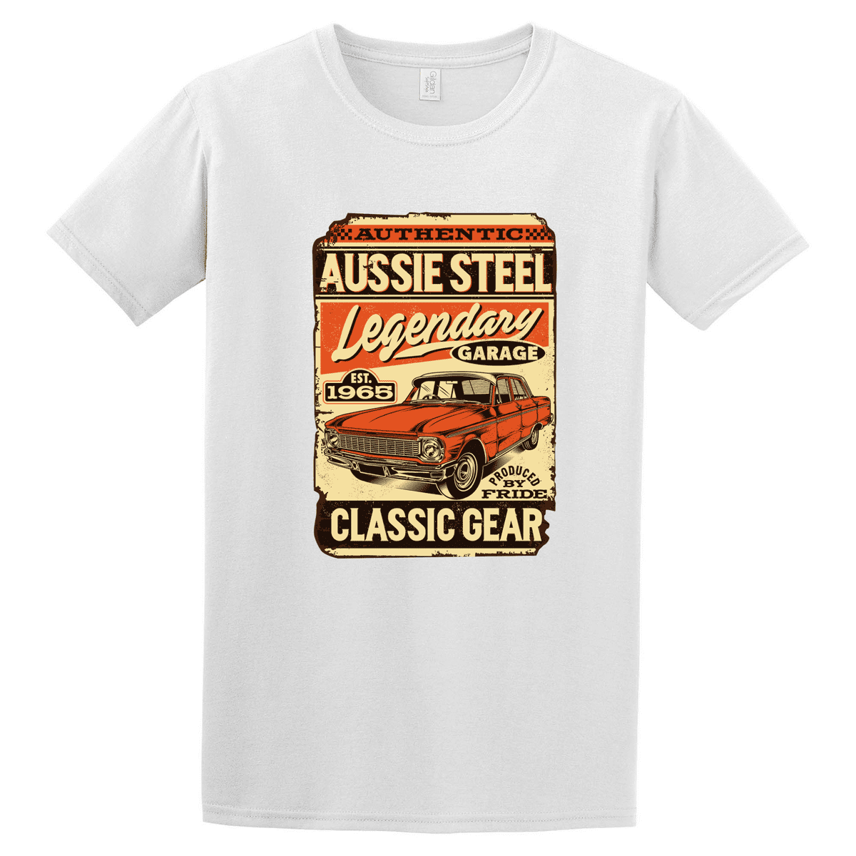 Κοντομάνικη μπλούζα Aussie Steel