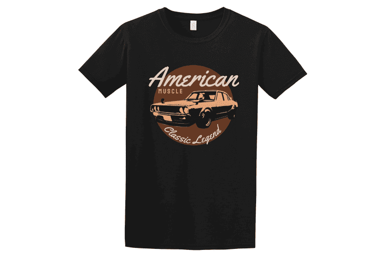 Κοντομάνικη μπλούζα American Muscle