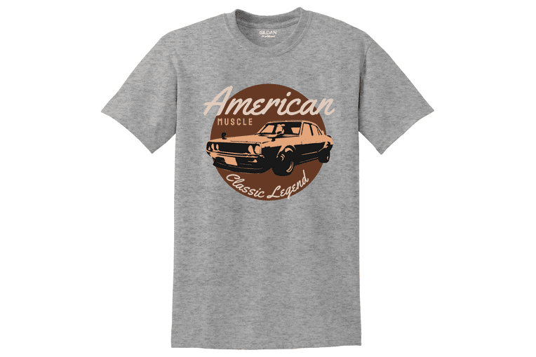Κοντομάνικη μπλούζα American Muscle