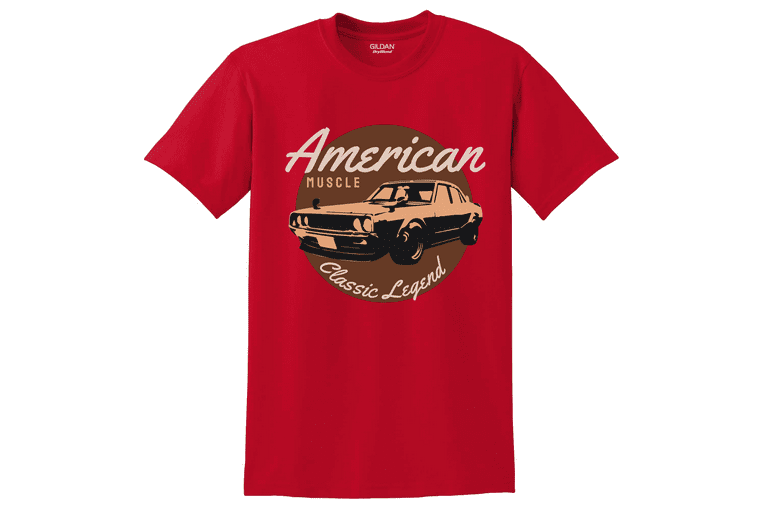 Κοντομάνικη μπλούζα American Muscle