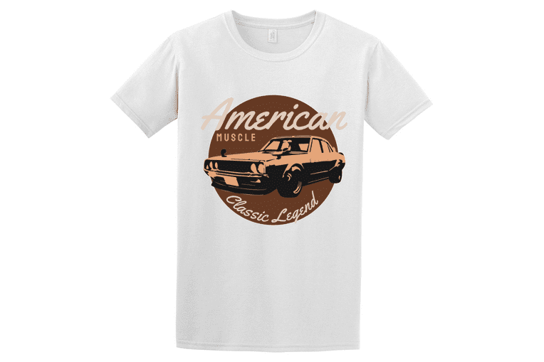 Κοντομάνικη μπλούζα American Muscle