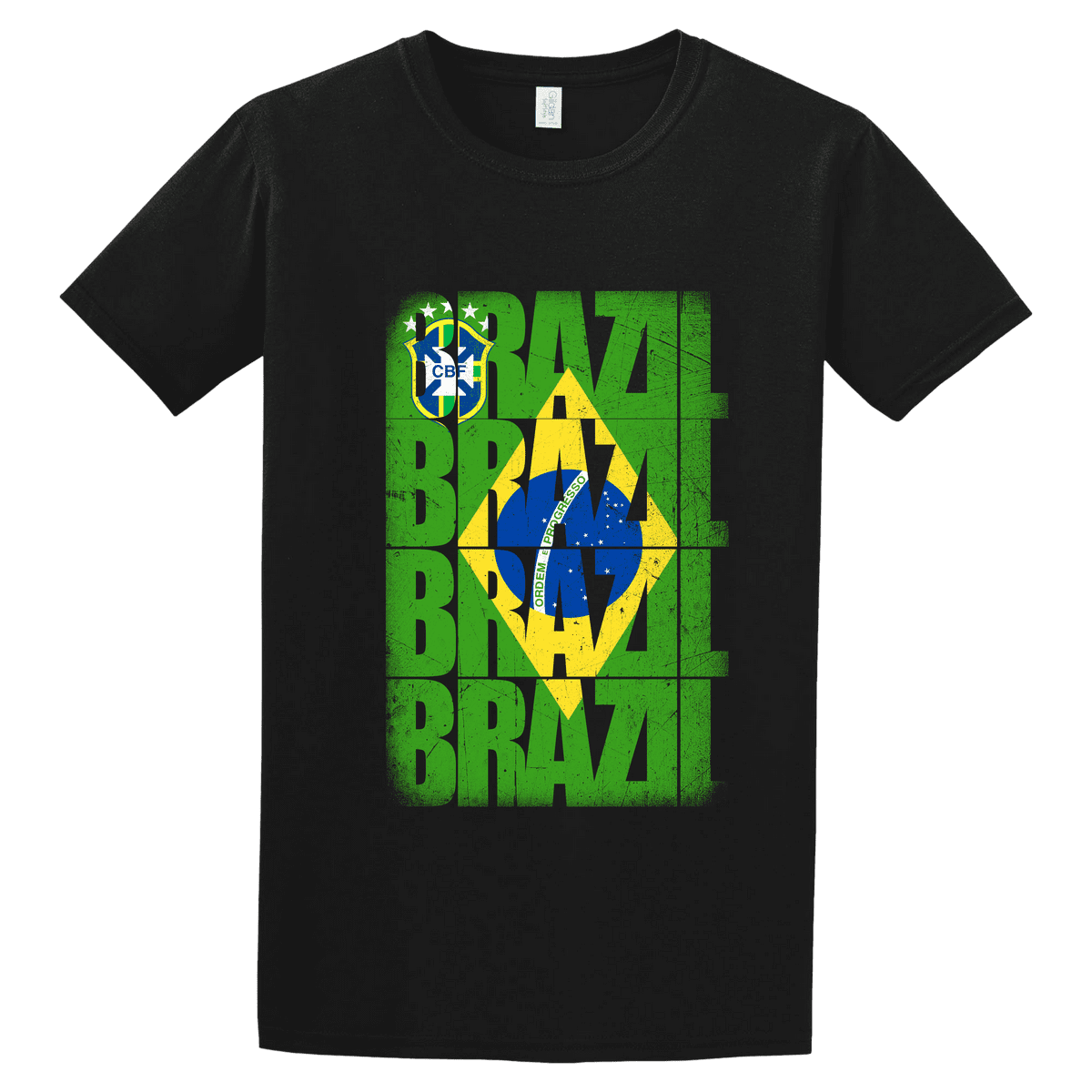 Κοντομάνικη μπλούζα Brazil