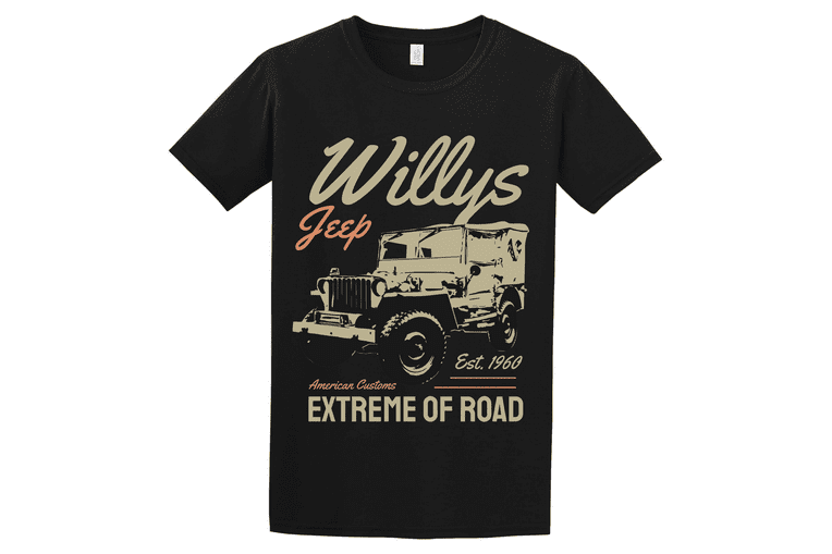 Unisex μπλούζα Willy's Jeep