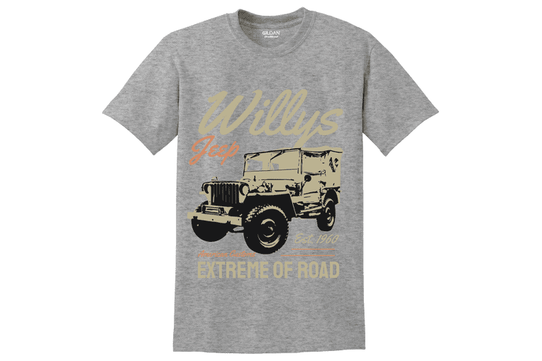 Unisex μπλούζα Willy's Jeep