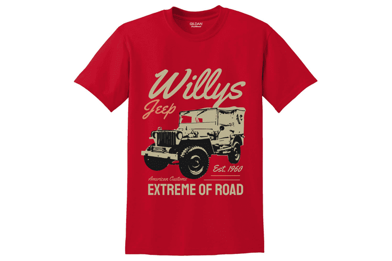Unisex μπλούζα Willy's Jeep