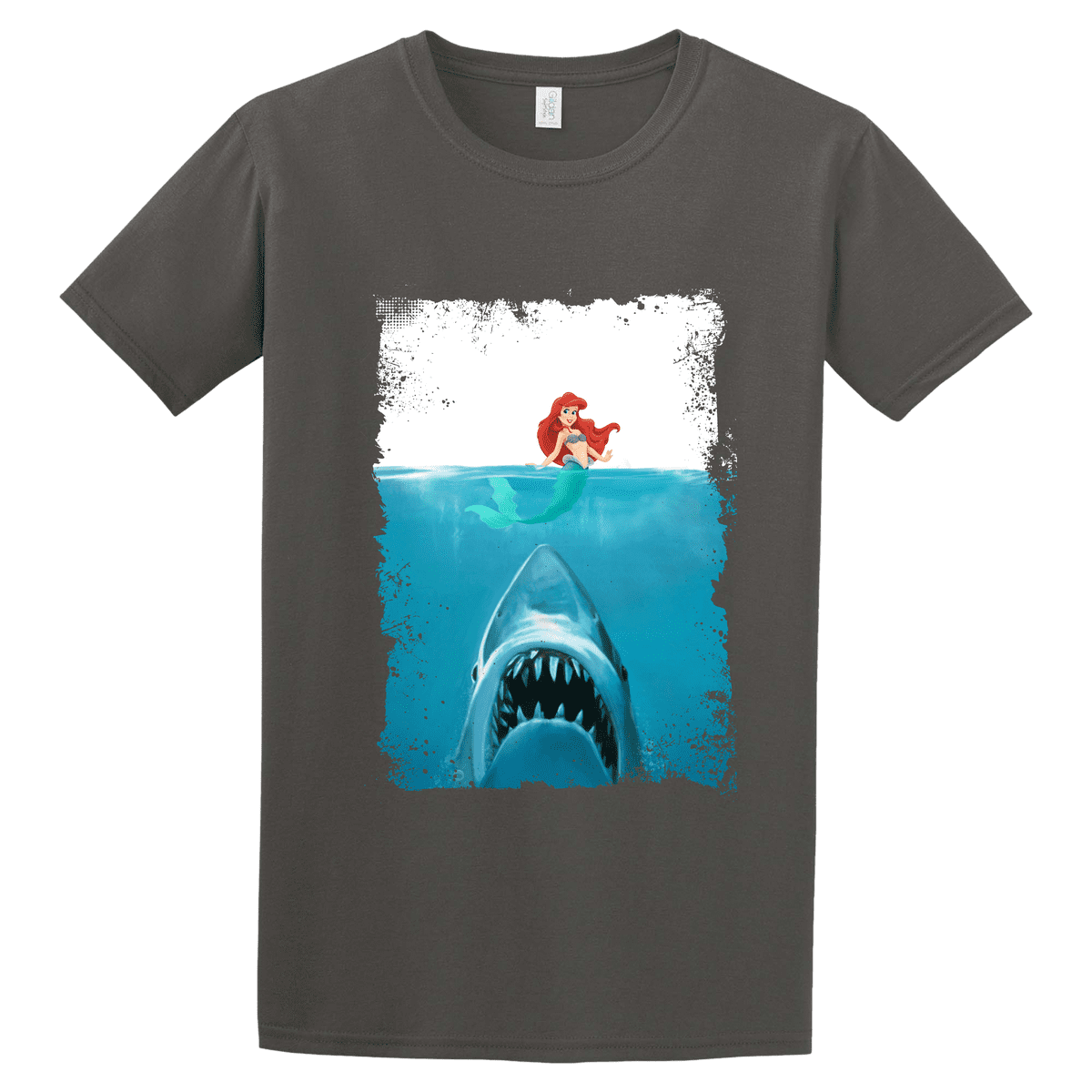 Κοντομάνικη μπλούζα Jaws mermaid