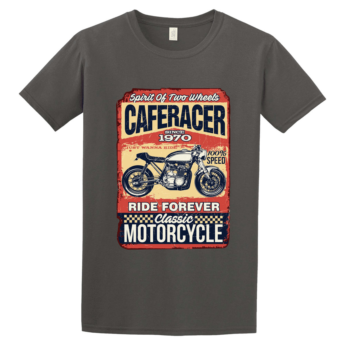 Tshirt Cafe race Motorcycle