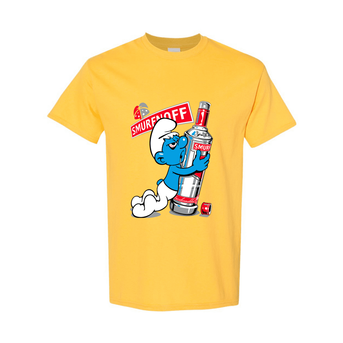 Κοντομάνικη μπλούζα Smurfnoff