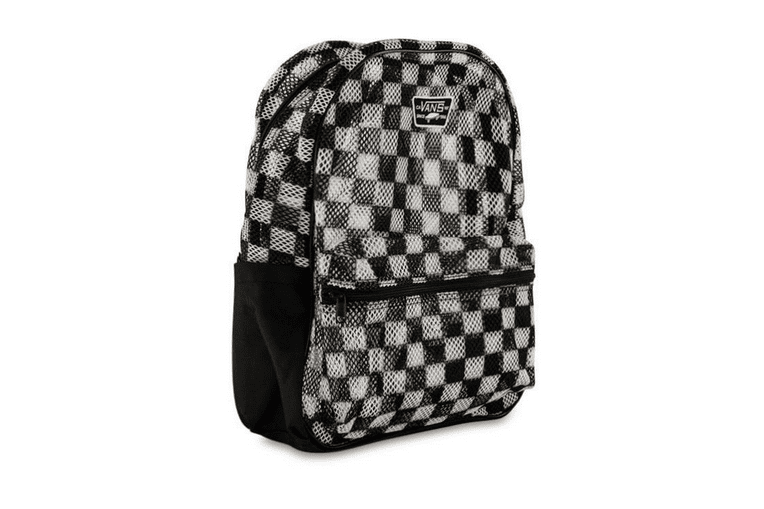 Vans Backpack Old Skool H20 Perforated White/Black Check 2 Vans Backpack Old Skool H20 Perforated White/Black Check 1