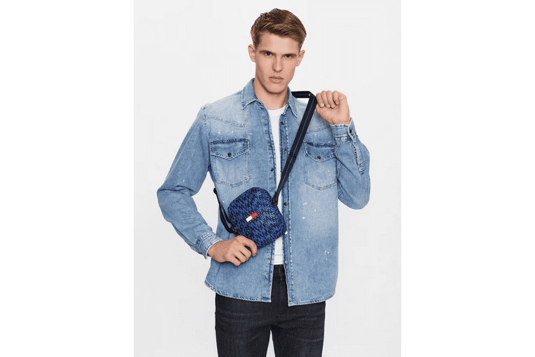 Tommy Jeans τσαντάκι Tjm Function Logomania Reporter 1