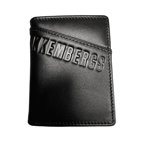 BIKKEMBERGS ανδρικό πορτοφόλι 100% δέρμα μοσχαριού