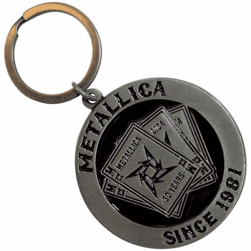Alternative view of Μπρελόκ Metallica 30th Anniversary