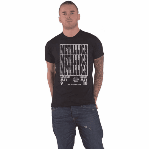 Metallica Cow Palace Unisex T-Shirt