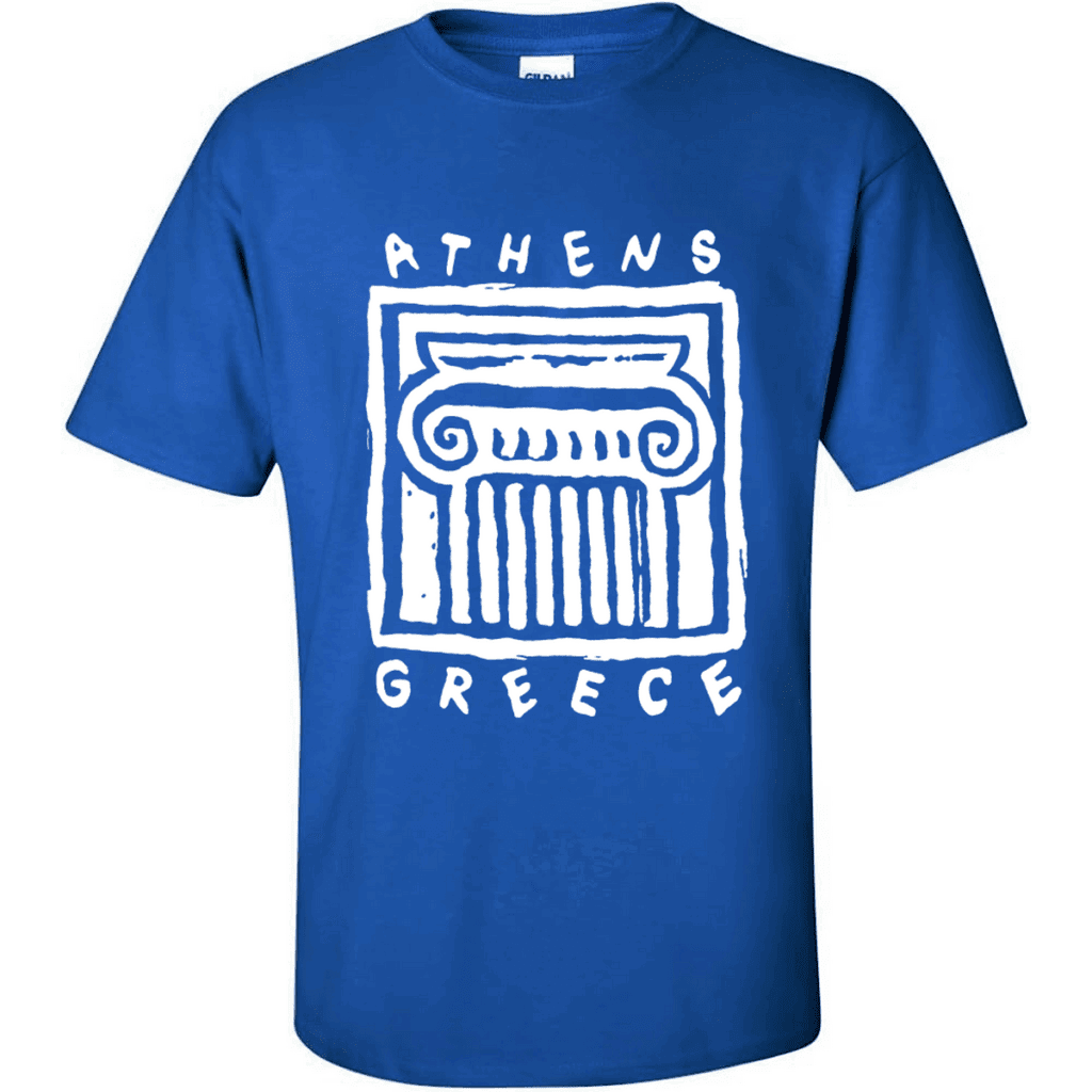 Κοντομάνικη βαμβακερή μπλούζα Athens Greece 10 Κοντομάνικη βαμβακερή μπλούζα Athens Greece