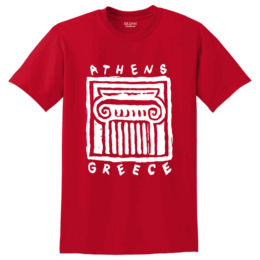 Κοντομάνικη βαμβακερή μπλούζα Athens Greece 11 Κοντομάνικη βαμβακερή μπλούζα Athens Greece