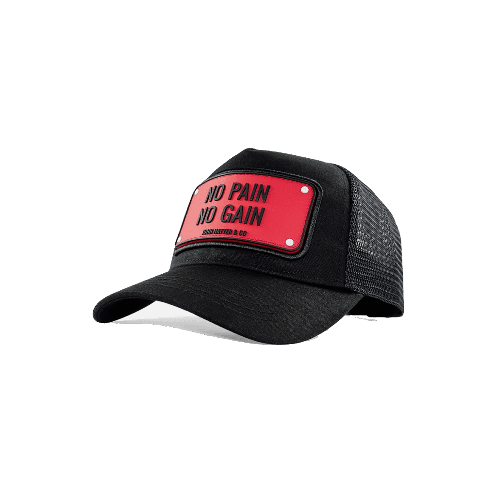No Pain No Gain jockey καπέλο με rubber patch - John Hatter & Co 1