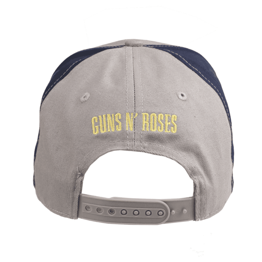 Τζόκεϊ καπέλο GunsNRoses γκρί/σκούρο μπλε 4 Τζόκεϊ καπέλο GunsNRoses γκρί/σκούρο μπλε 3