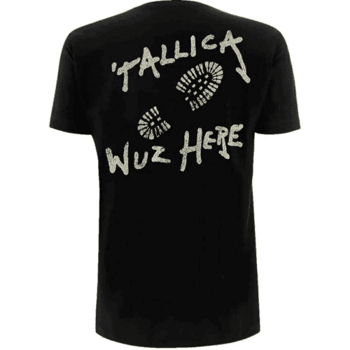 Alternative view of Metallica Unisex T-Shirt Wuz Here