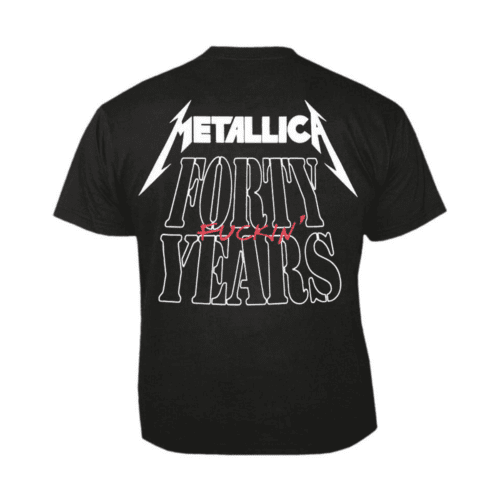 Metallica Unisex T-Shirt: 40th Anniversary 11