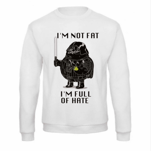 fvkhwhite Παιδικό φούτερ Fat Vader 15