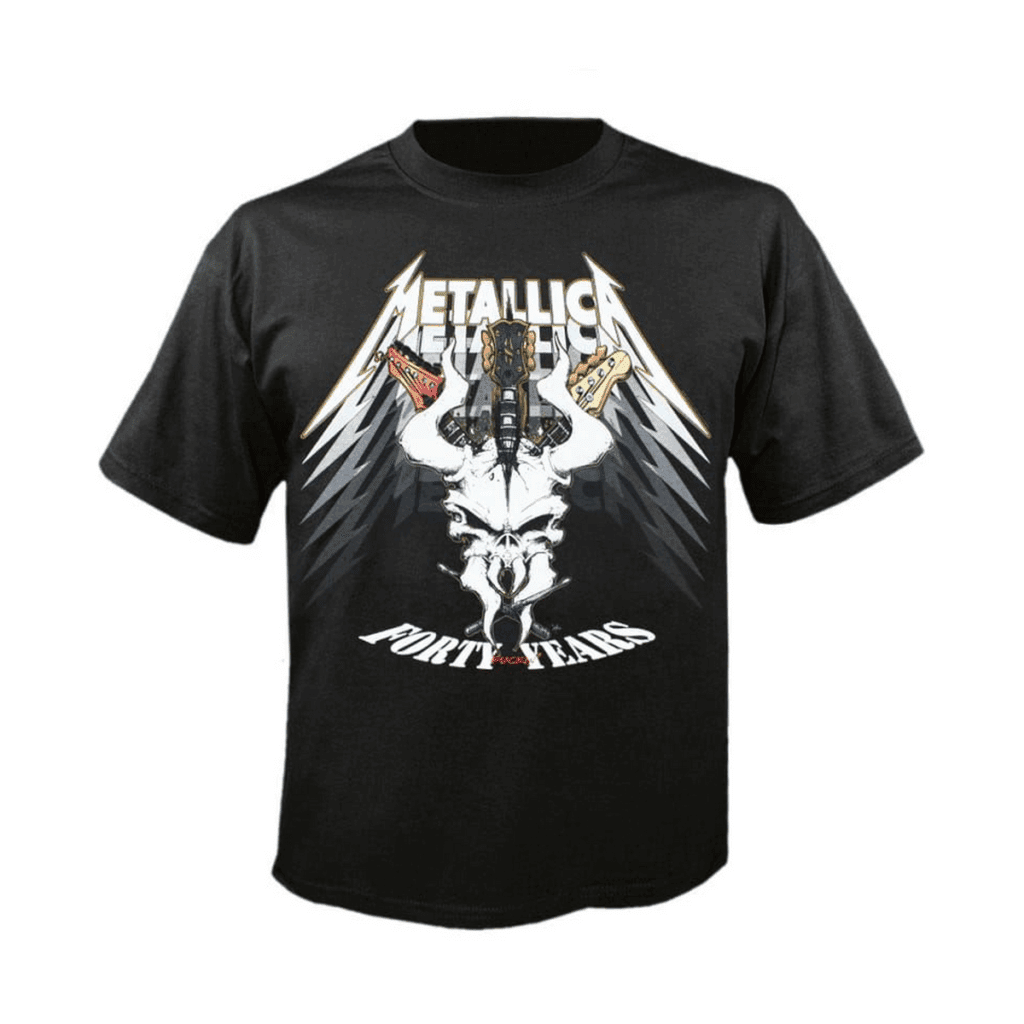 Metallica Unisex T-Shirt: 40th Anniversary 7
