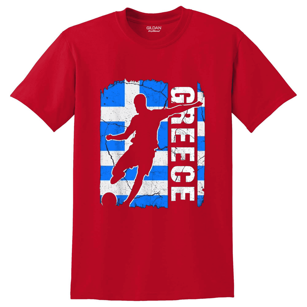 Παιδική μπλούζα Greece Soccer - GILDAN - 