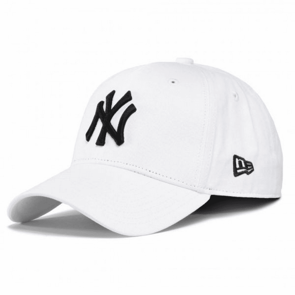 New Era New York Yankees Unisex Καπέλο Λευκό-Μαύρο 2 New Era New York Yankees Unisex Καπέλο Λευκό-Μαύρο 1